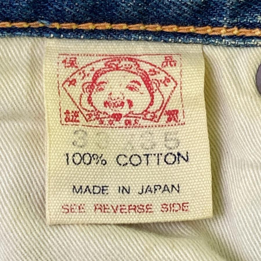 EVISU エヴィス no.2 2004 カモメペイント デニムパンツ ネイビー系 33