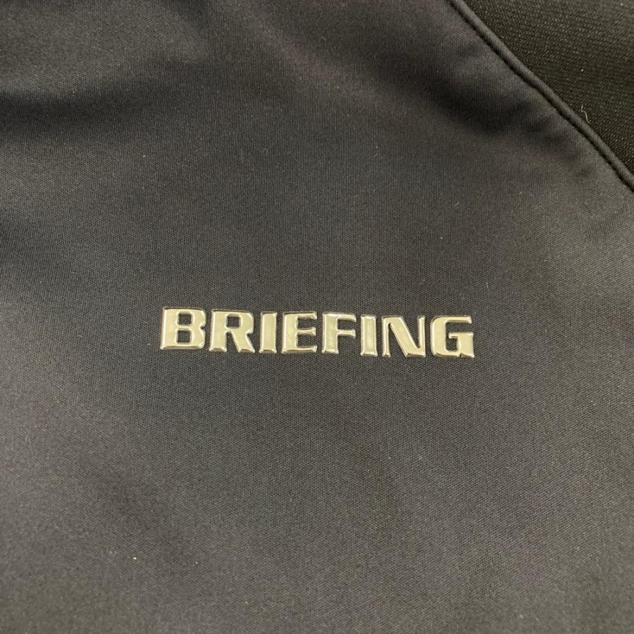 BRIEFING GOLF ブリーフィング  裏起毛 長袖ジップパーカー  ネイビー系 L ゴルフウェア メンズの画像