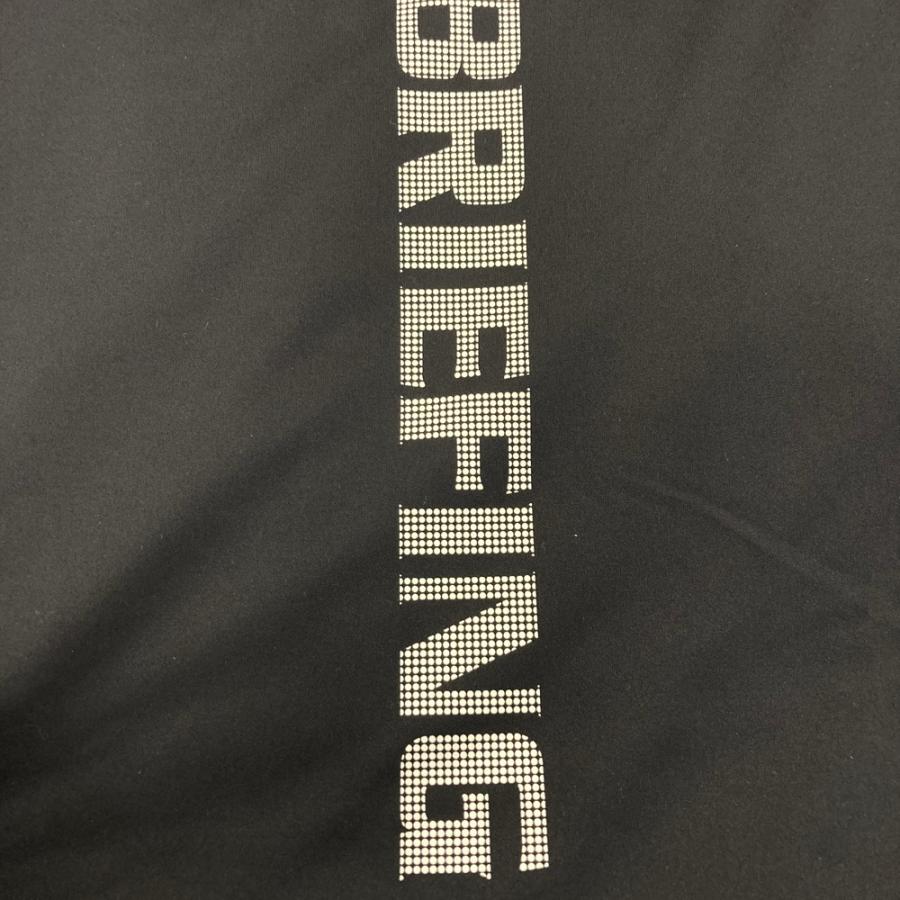 BRIEFING GOLF ブリーフィング  裏起毛 長袖ジップパーカー  ネイビー系 L ゴルフウェア メンズの画像