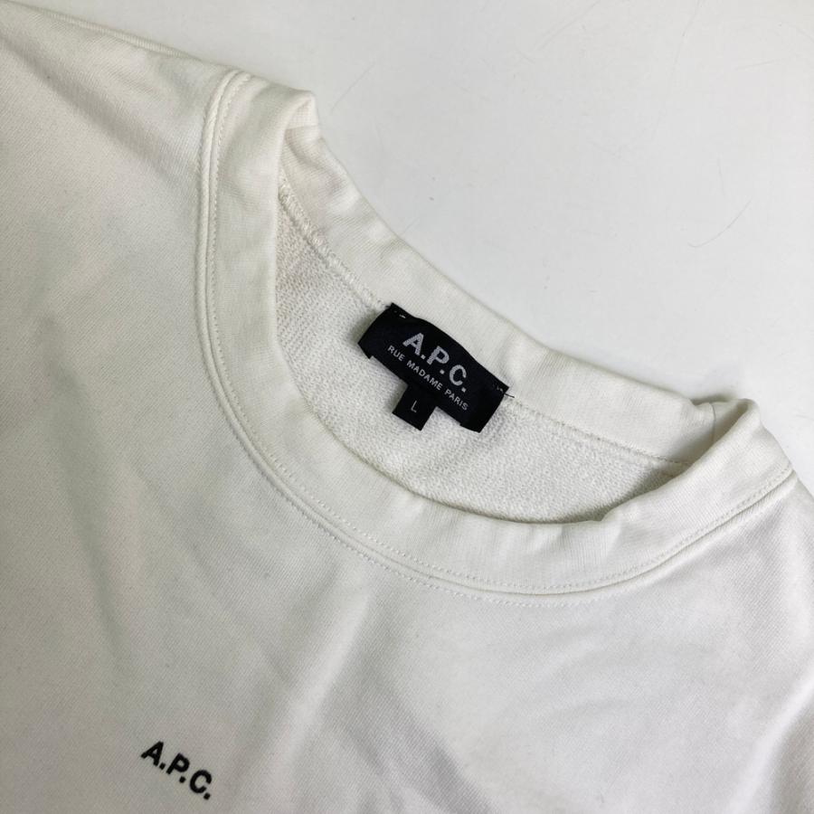 A.P.C.（アーペーセー） 24226-1-93184 スウェットトレーナー ホワイト 