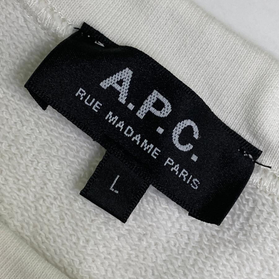 A.P.C.（アーペーセー） 24226-1-93184 スウェットトレーナー ホワイト 