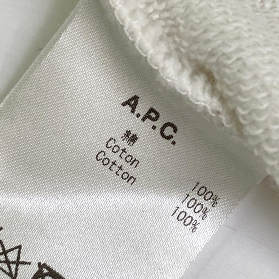 A.P.C.（アーペーセー） 24226-1-93184 スウェットトレーナー ホワイト 