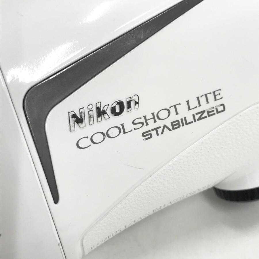 NIKON ニコン COOLSHOT LITE STABILIZED レーザー距離計 ホワイト系