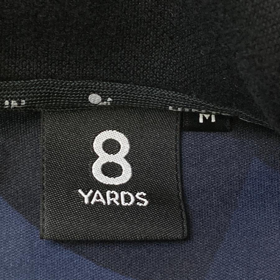 8YARDS ハチヤーズ ジップパーカー スウェット ブラック系 M ゴルフ