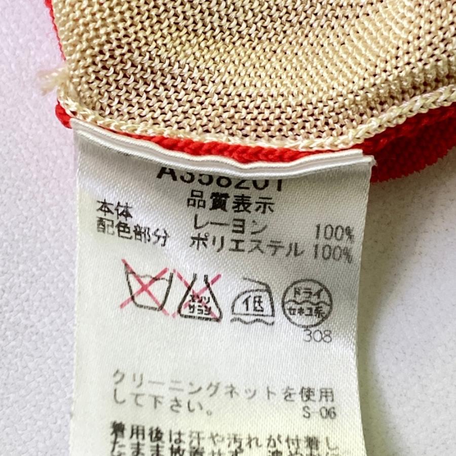 ARCHIVIO アルチビオ  ニットカーディガン  レッド系 38 ゴルフウェア レディース_3