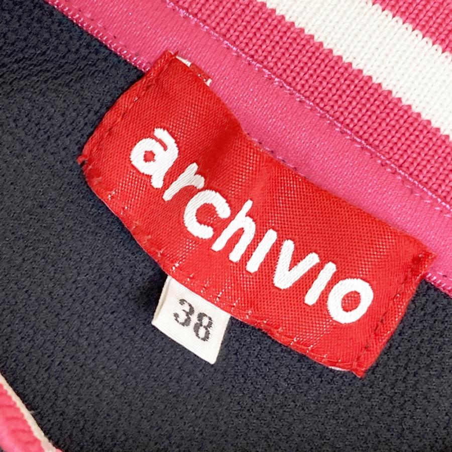 archivio（アルチビオ） ; 半袖Tシャツ ブラック系 38 ゴルフウェア