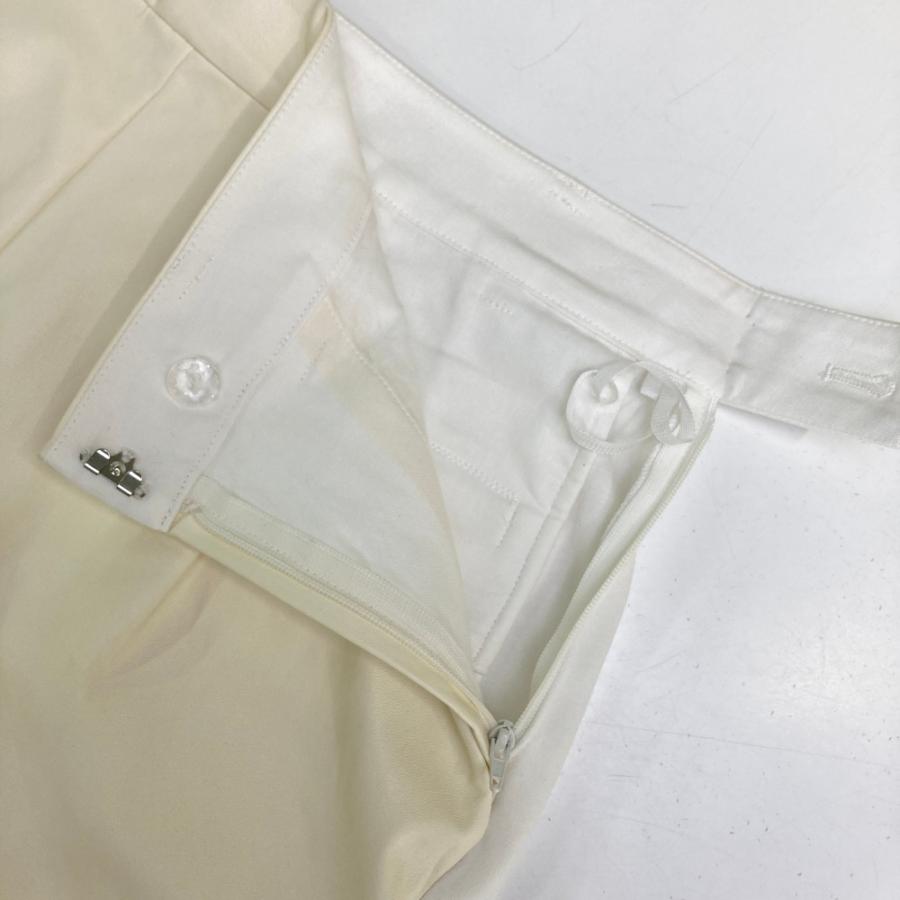 ARCHIVIO アルチビオ ショートパンツ 切替 フェイクレザー ホワイト系