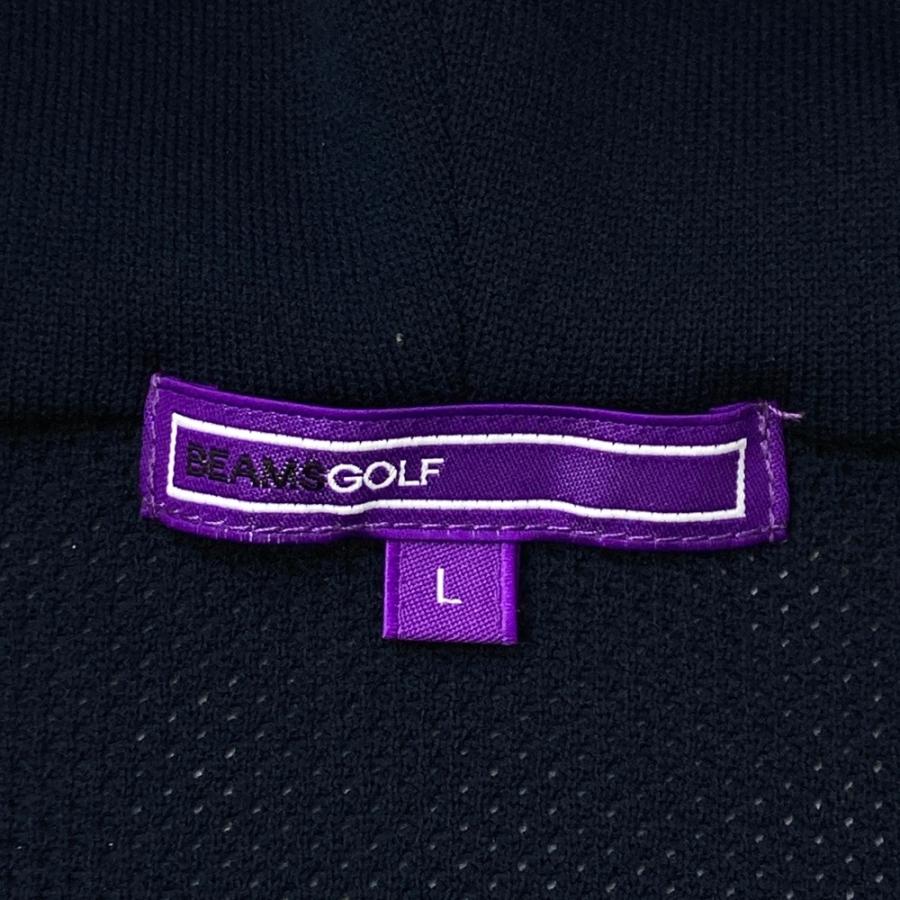 BEAMS GOLF ビームスゴルフ フード付 長袖 ニットジップジャケット