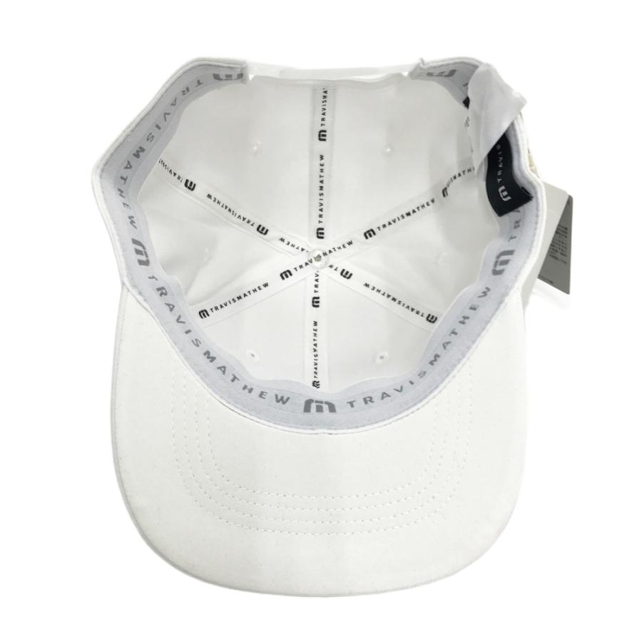 新品】TRAVIS MATHEW トラビスマシュー キャップ ホワイト系 OS ゴルフ