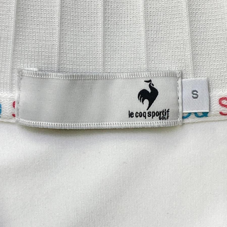 LE COQ GOLF ルコックゴルフ 長袖ポロシャツ ピンク系 S ゴルフウェア