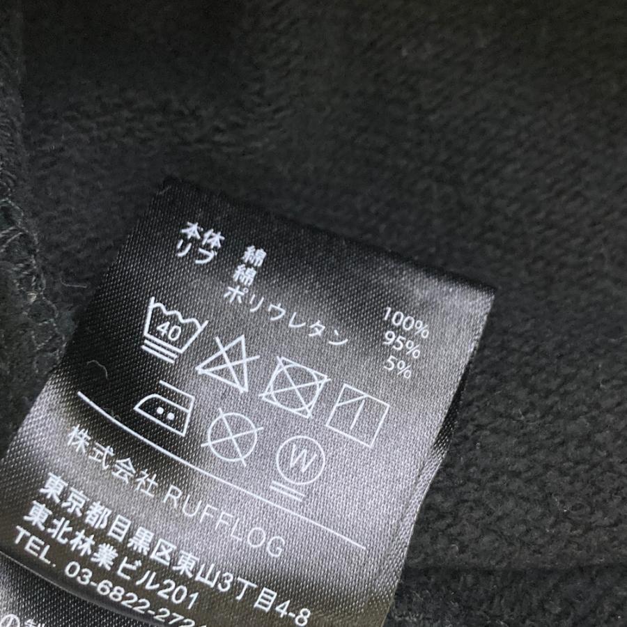 RUFFLOG ラフロッグ スウェットパーカー ブラック系 S ゴルフウェア
