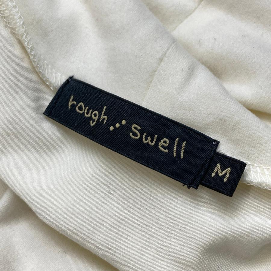 ROUGH&SWELL ラフアンドスウェル タートルネック 長袖Tシャツ ホワイト