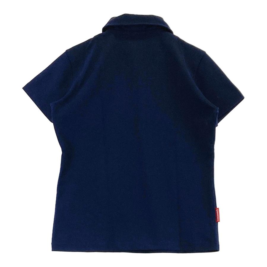 LE COQ GOLF ルコックゴルフ 半袖ポロシャツ ネイビー系 M ゴルフ