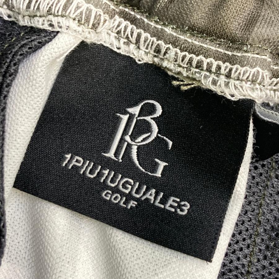 1PIU1UGUALE3 GOLF  ストレッチスカート 総柄 カーキ系 2 ゴルフウェア レディースの画像
