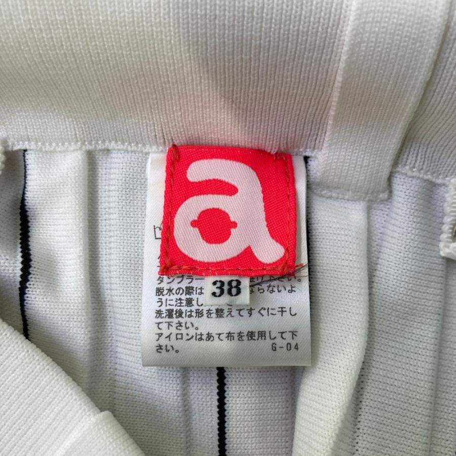 ARCHIVIO アルチビオ ニットスカート ストライプ柄 ホワイト系 38