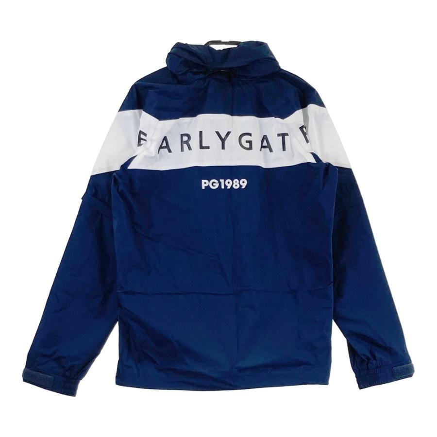 PEARLY GATESパーリーゲイツ ジップアップアウター サイズ4 ネイビー PEARLY GATES パーリーゲイツ 4WAY リップストップ レインジャケット