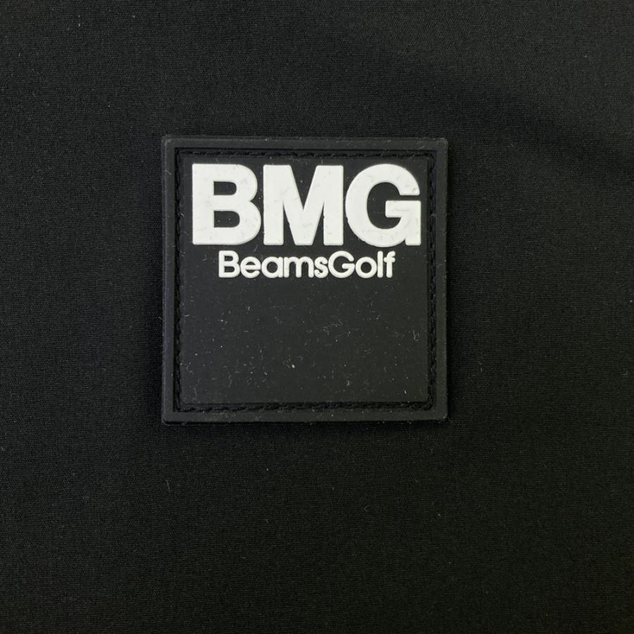 BEAMS GOLF ビームスゴルフ ノーカラー ジップジャケット ブラック系 S
