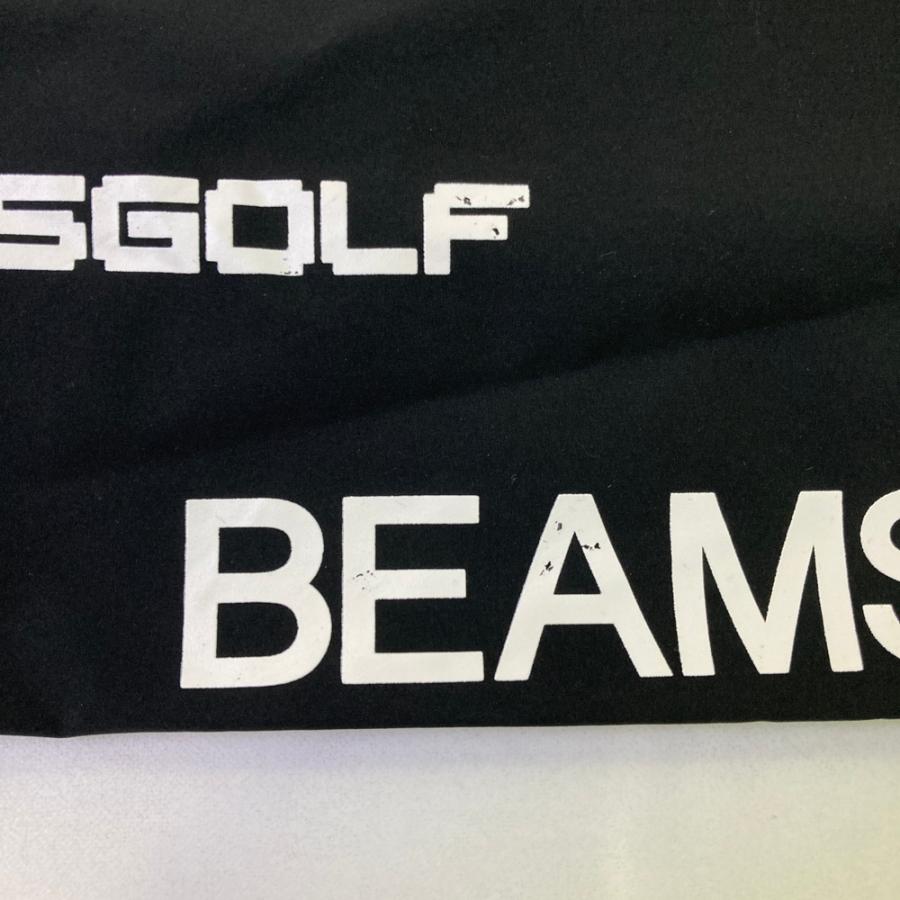 BEAMS GOLF（ビームス ゴルフ） ノーカラー ジップジャケット ブラック