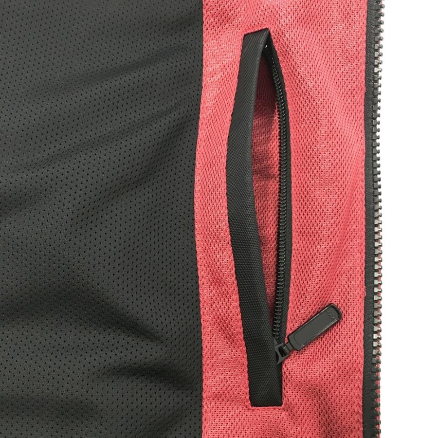 KUSHITANI クシタニ K-2386 フルメッシュジャケット レッド系 LL