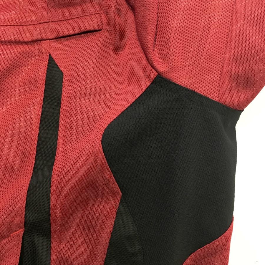 KUSHITANI クシタニ K-2386 フルメッシュジャケット レッド系 LL