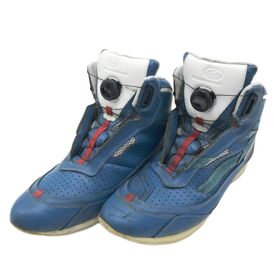 KUSHITANI クシタニ K-4574 ライディングブーツ フローシューズ ブルー