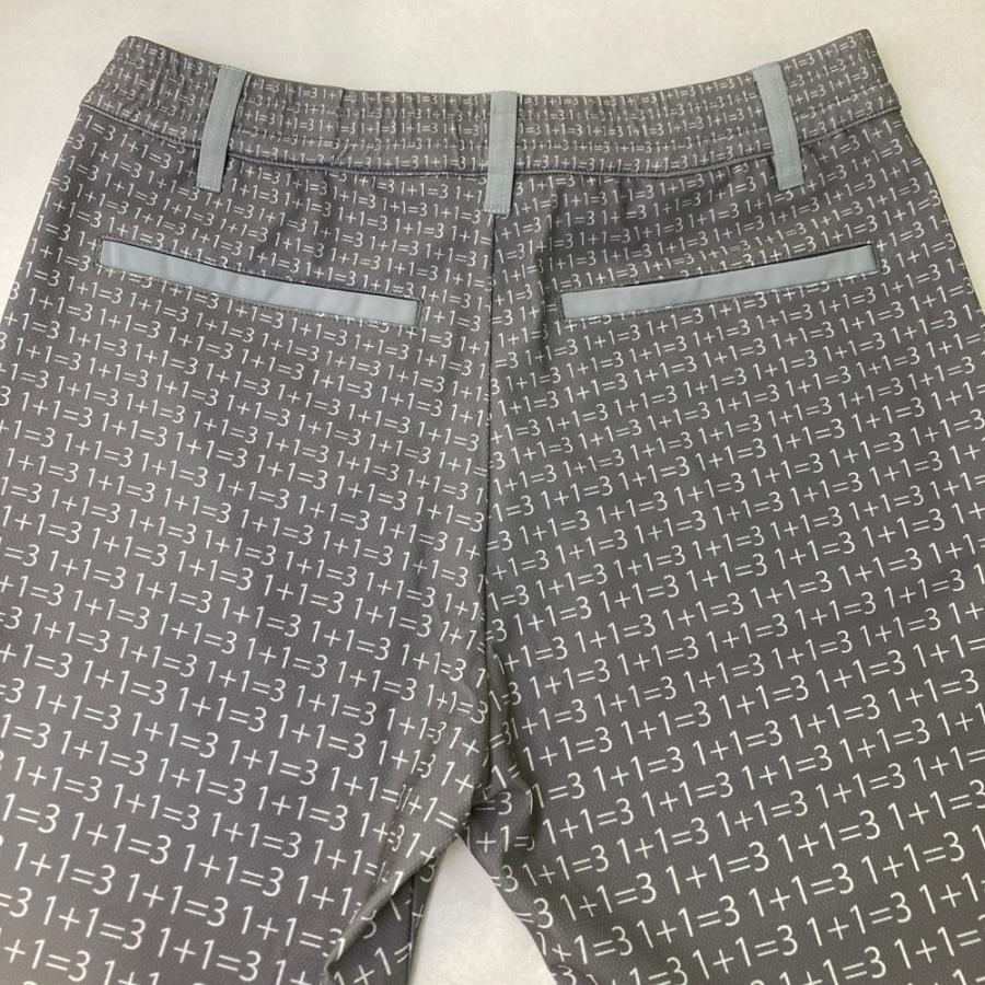 サイズ：3 1PIU1UGUALE3 GOLF GRP132 ハーフパンツ  グレー系 [240101667616] ゴルフウェア メンズ ストスト 美品】1PIU1UGUALE3 GOLF GRP132 ハーフパンツ グレー系 3 ゴルフ