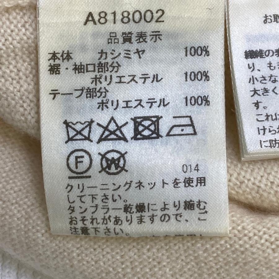 ARCHIVIO アルチビオ  タートルネック ニットセーター カシミヤ  ホワイト系 36 ゴルフウェア レディース_3