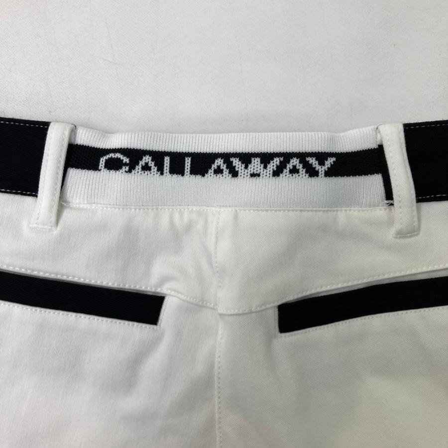 CALLAWAY キャロウェイ ストレッチパンツ ホワイト系 M ゴルフウェア