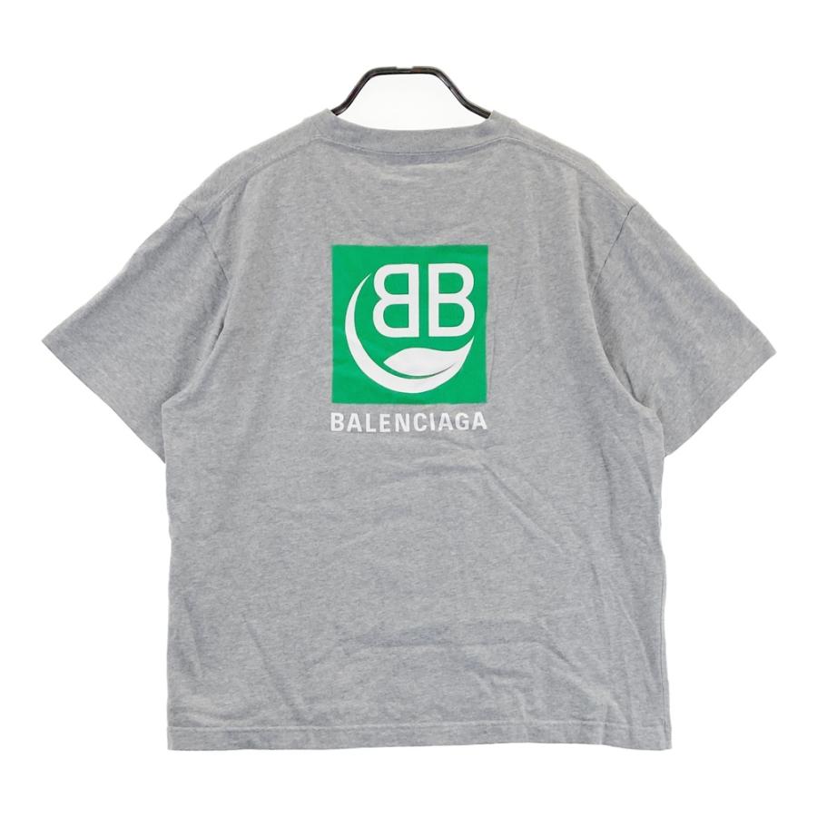 BALENCIAGA バレンシアガ 594579 BBロゴ 半袖Tシャツ BALENCIAGA