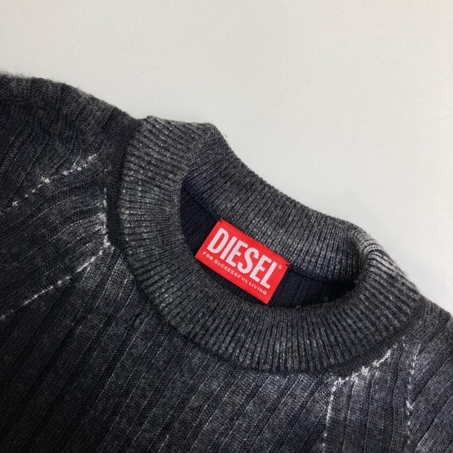 DIESEL ディーゼル K-RETRO ニット セーター ブラック系 S メンズ 