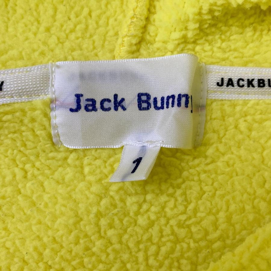 サイズ：1 JACK BUNNY ジャックバニー 2024年モデル 裏起毛 長袖パーカー  イエロー系 [240101670415] ゴルフウェア レディース ストスト JACK BUNNY ジャックバニー 2024年モデル 裏起毛 長袖パーカー