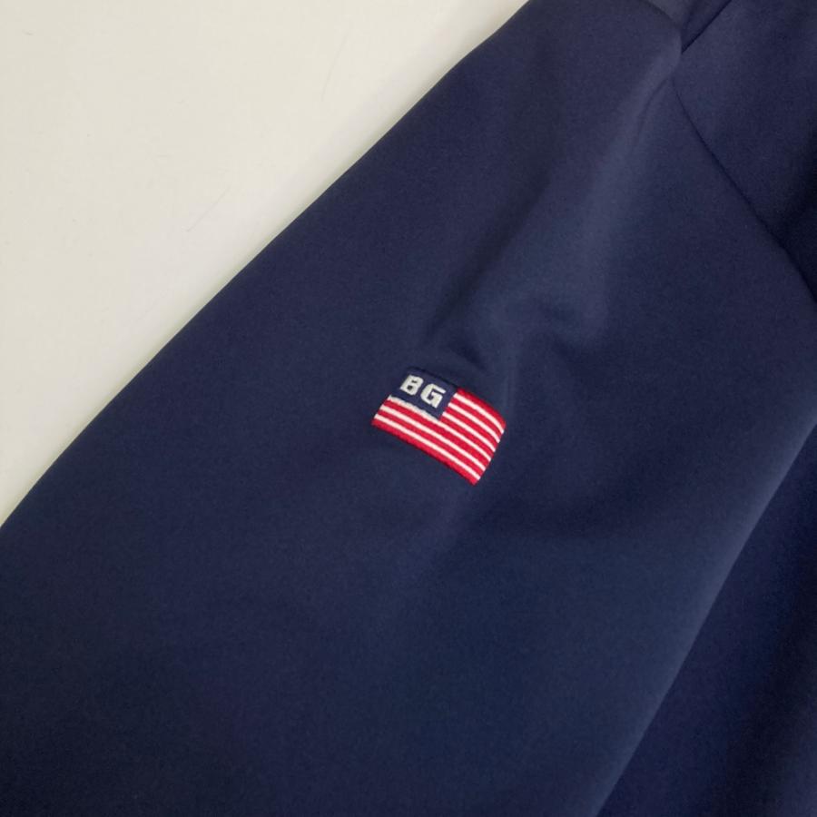 BRIEFING GOLF ブリーフィング  スウェット 長袖ジップパーカー  ネイビー系 2XL ゴルフウェア メンズの画像