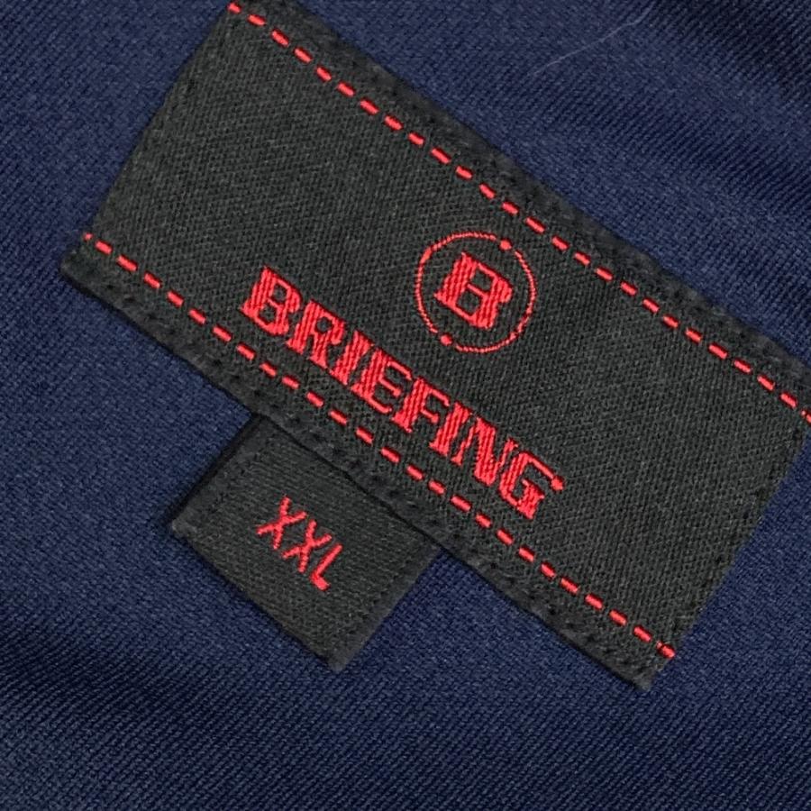 BRIEFING GOLF ブリーフィング  スウェット 長袖ジップパーカー  ネイビー系 2XL ゴルフウェア メンズの画像