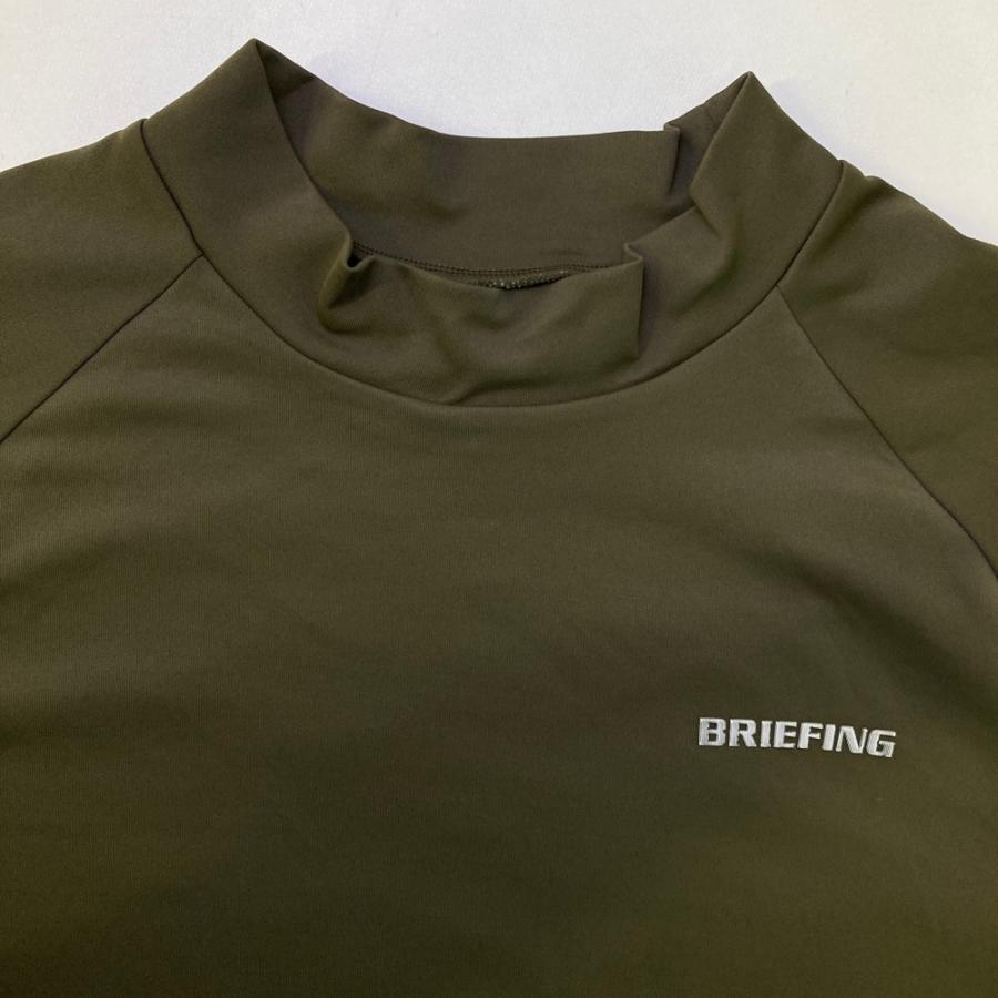 BRIEFING GOLF ブリーフィング 2024年モデル モックネック 長袖Tシャツ