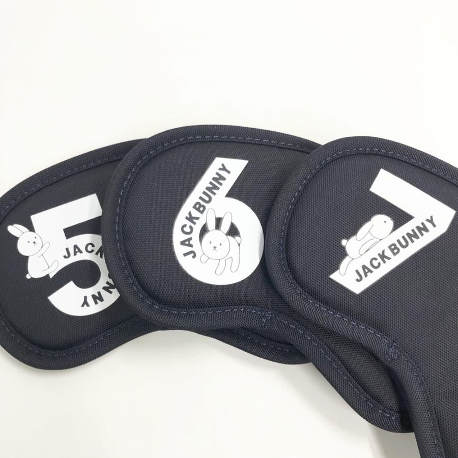 新品】JACK BUNNY ジャックバニー ヘッドカバー 8点セット ブラック系