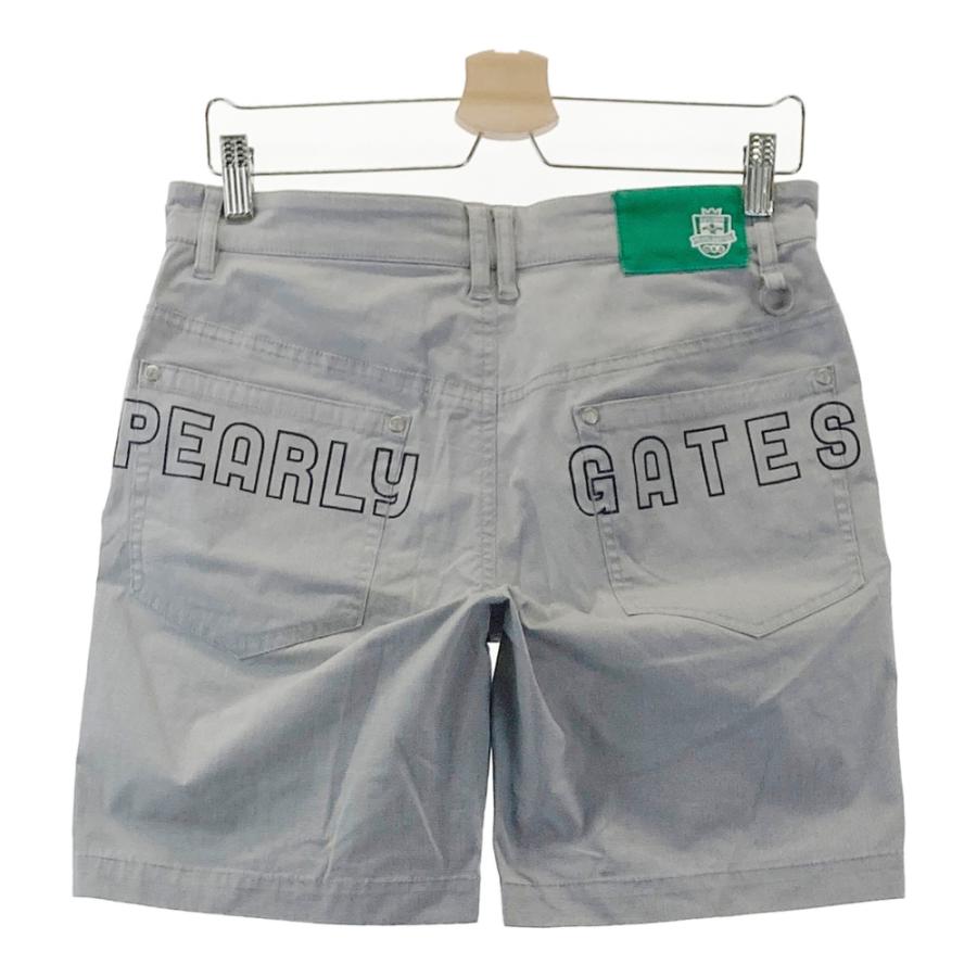 PEARLY GATES パーリーゲイツ 30周年 ハーフパンツ ロゴ グレー系 3