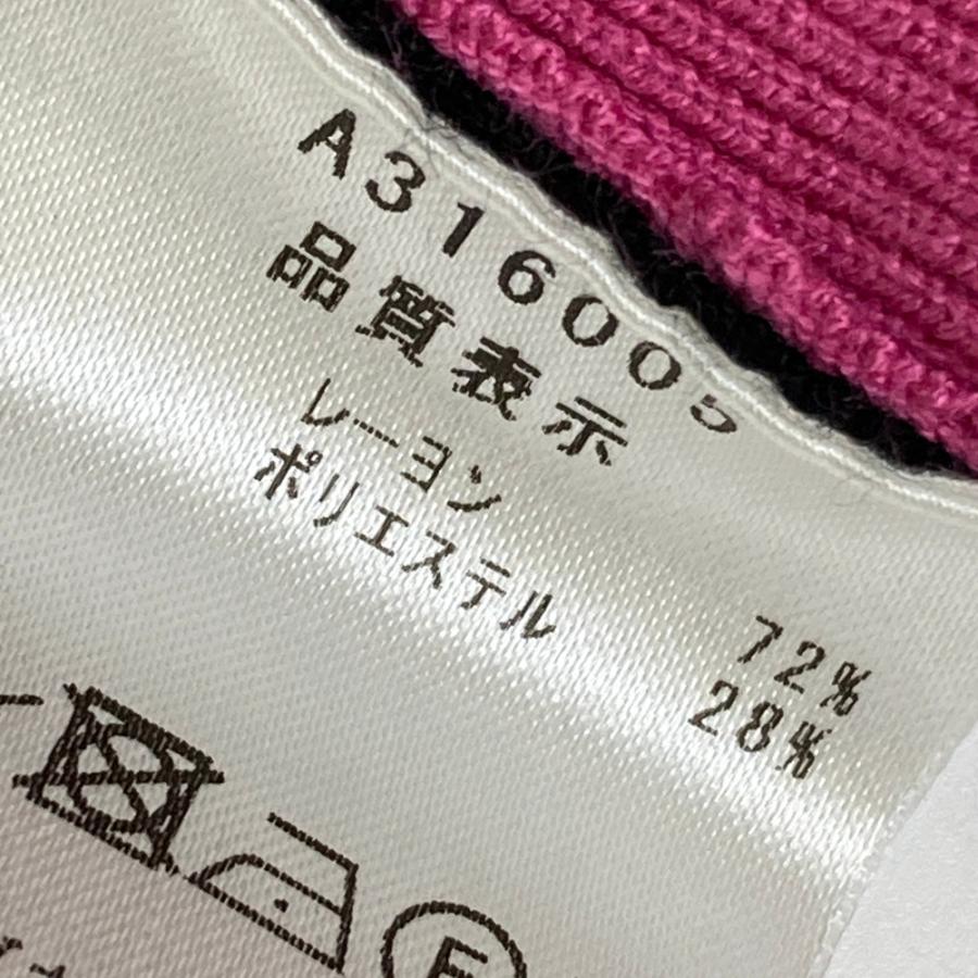 ARCHIVIO アルチビオ 2023年 ニットスカート サイドロゴ  ピンク系 36 ゴルフウェア レディースの画像