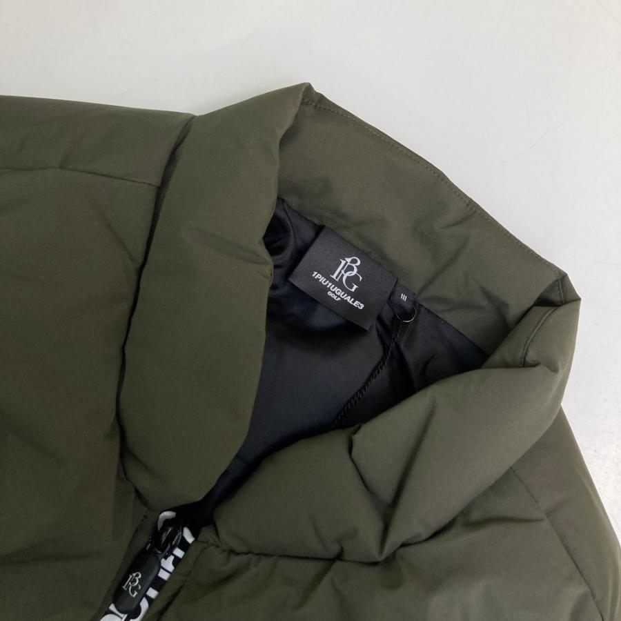 1PIU1UGUALE3 GOLF 【新品】1PIU1UGUALE3 GRB080 ダウンベスト カーキ