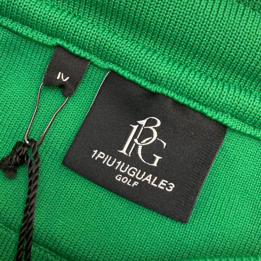 1PIU1UGUALE3 GOLF 【新品】1PIU1UGUALE3 GRP171 パンツ 千鳥 グリーン
