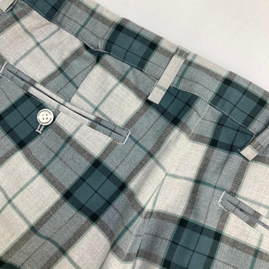 新品】1PIU1UGUALE3 GOLF GRP134 パンツ チェック グレー系 6 ゴルフ