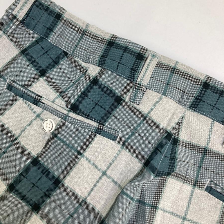 1PIU1UGUALE3 GOLF 【新品】1PIU1UGUALE3 GRP134 パンツ チェック