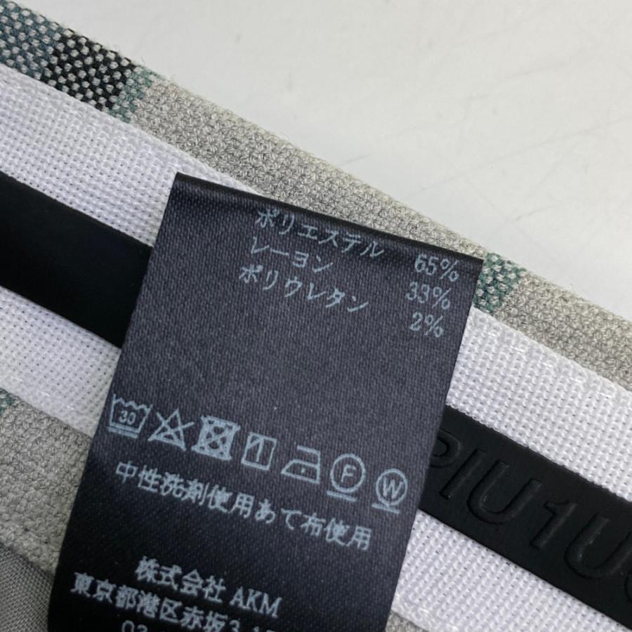 1PIU1UGUALE3 GOLF 【新品】1PIU1UGUALE3 GRP134 パンツ チェック