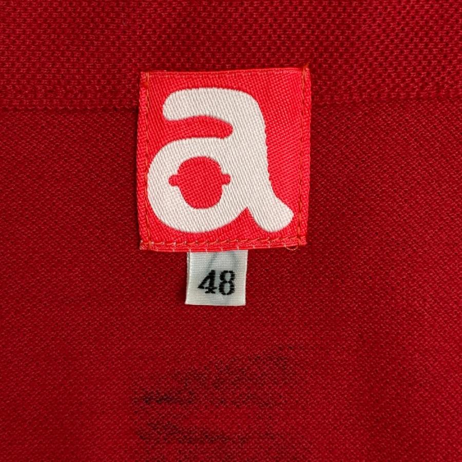 ARCHIVIO アルチビオ 半袖ポロシャツ レッド系 48 ゴルフウェア メンズ