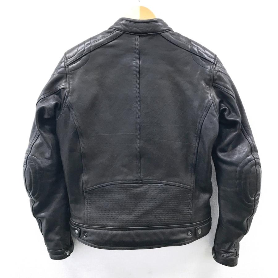 DAYTONA デイトナ レザージャケット ブラック系 L バイクウェア メンズ