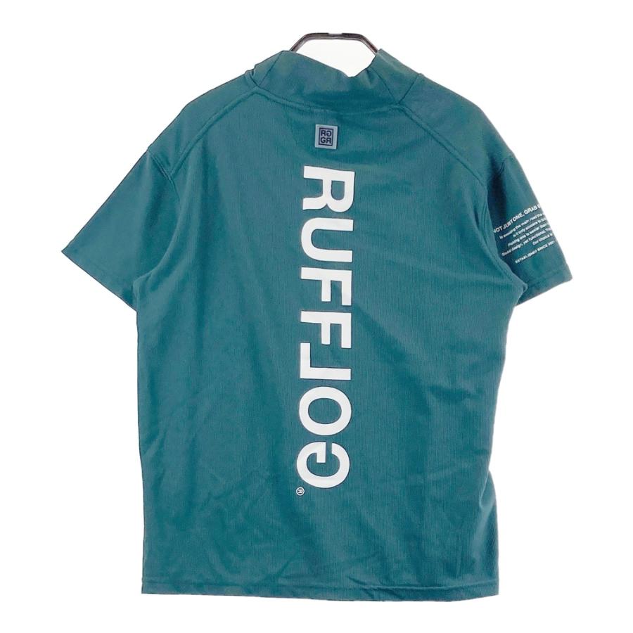 ゴルフ RUFFLOG ラフロッグ HALF-ZIP ハイネック Tシャツ 半袖シャツ