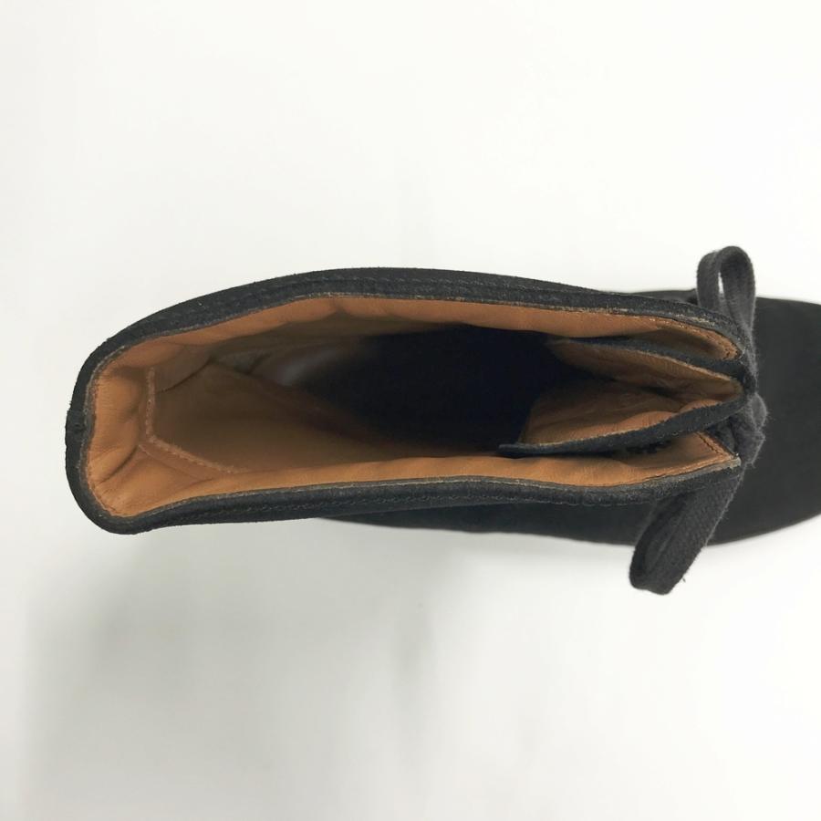 【美品】TOD'S トッズ ヌバック レースアップブーツ ブラック系 10 1/2 メンズ_6