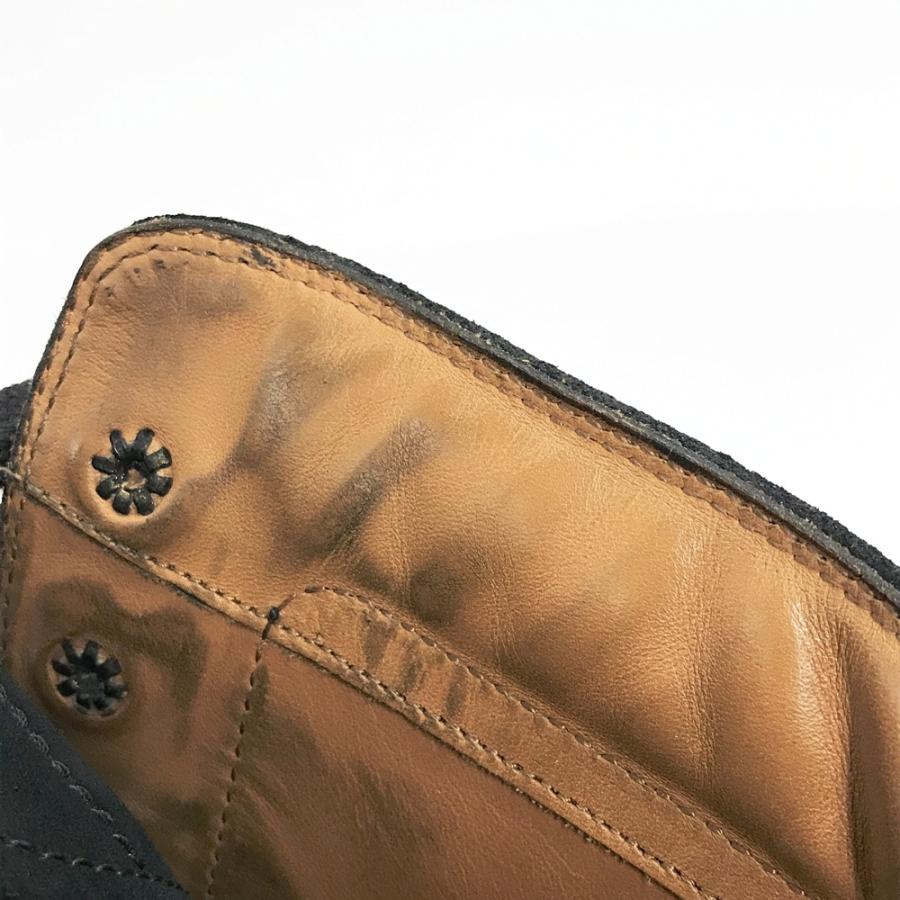 【美品】TOD'S トッズ ヌバック レースアップブーツ ブラック系 10 1/2 メンズ_8
