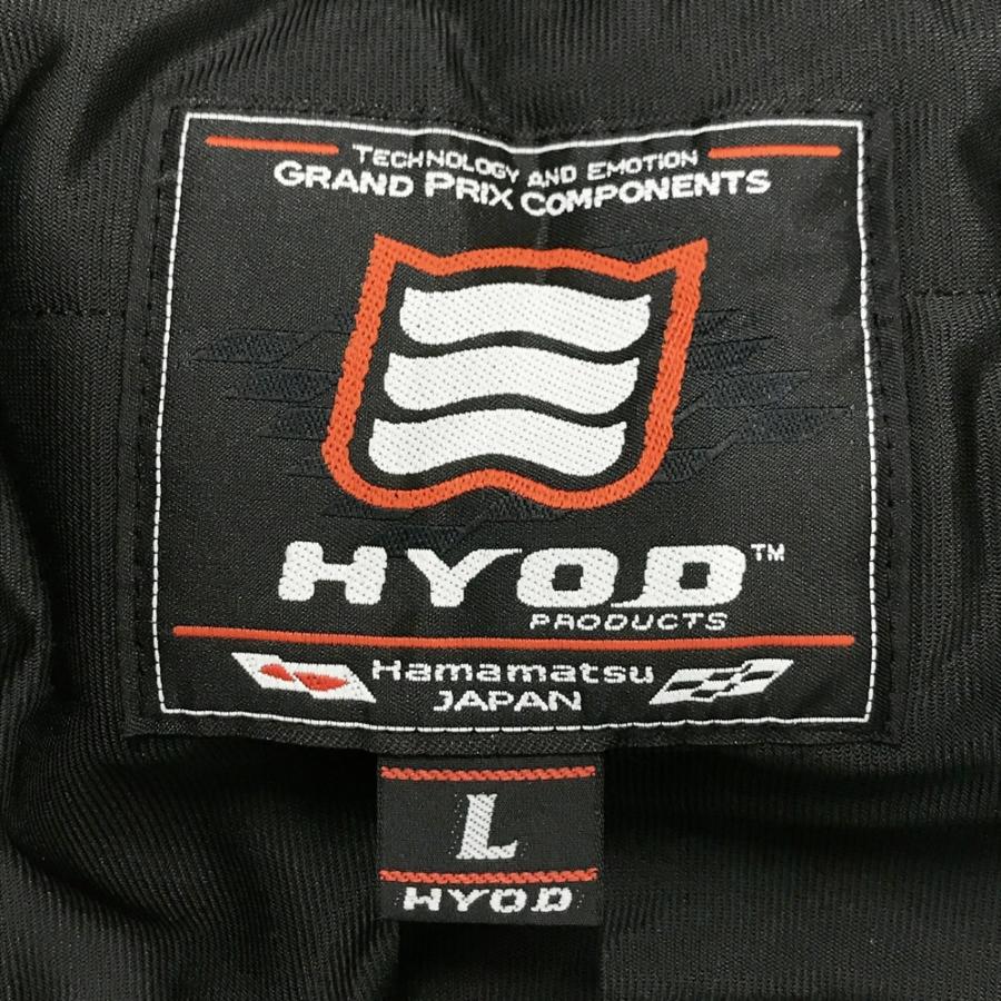 HYOD ヒョウドウ ST-W SPEED PARKA D3O ウインタージャケット ブラック系 L バイクウェア メンズ