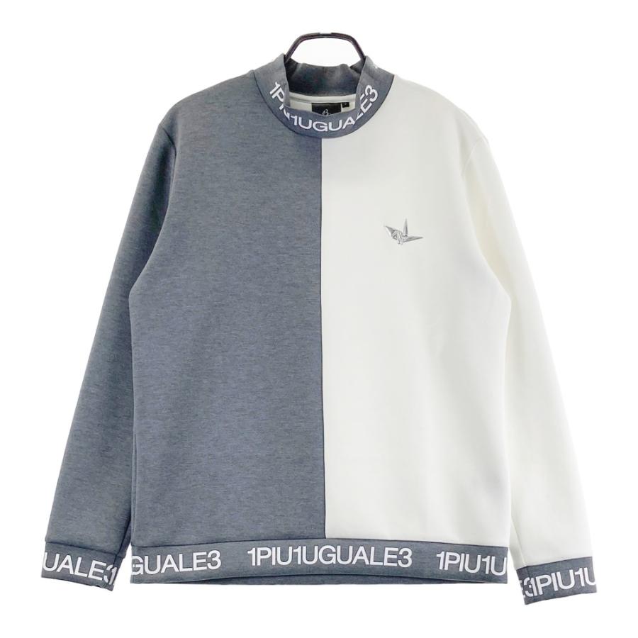 1PIU1UGUALE3 GOLF ×Alessandro Del Piero ハイネック 長袖Tシャツ 