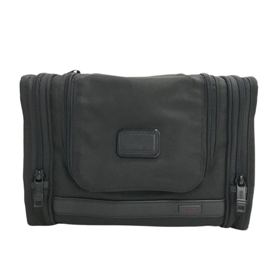 TUMI 22191DH トラベルポーチ トラベルバッグ 【未使用】 TUMI トゥミ 22191DH ハンギングトラベルキットポーチ ブラック系